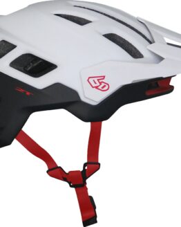 6D ATB-2T Ascent Bicycle Helmet XL/2XL Matte Black/White Unisex