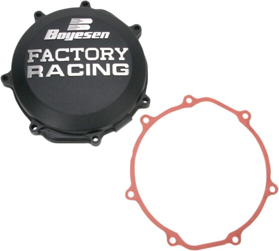 Factory Racing Clutch Cover - Black - Image 2