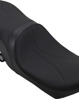 Low-Profile Stitched Leather 2-Up Seat