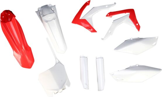 Full Plastic Kit - White/Red - Image 2