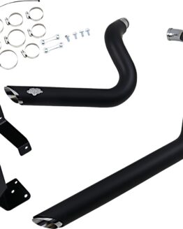 Shortshots Staggered Black Full Exhaust