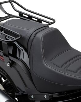 Cobra Detach Big-A Wrap Around Rack Black Fits Harley-Davidson FXFB 18-22