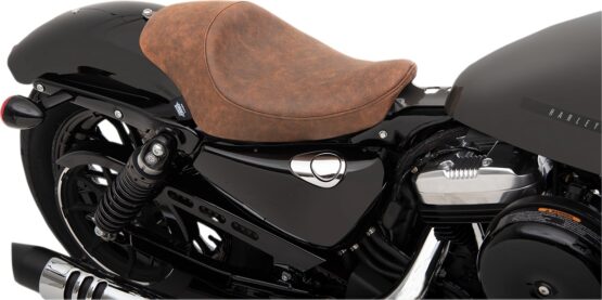 3/4 Smooth Leather Solo Seat Brown