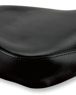 Wide Renegade Plain Solo Seat Black Gel Low