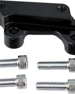 Arlen Ness 14 Inch Brake Caliper Adapter Kit Black For Harley FLTRX FLHTK
