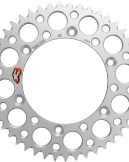Renthal Ultralight 520-47 Rear Sprocket Silver Fits 99-24 Yamaha YZ/WR