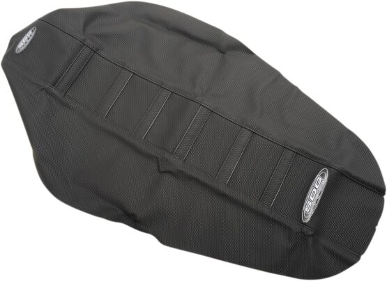 6-Rib Water Resistant Seat Cover - Black