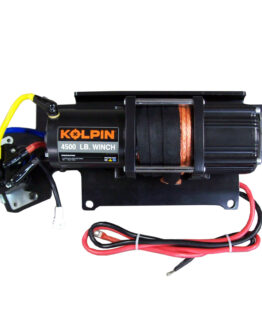 Kolpin Quick Mount Winch Kit 4500 Synthetic Rope For Honda Pioneer