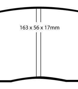 83! EBC Yellowstuff Front Brake Pads Semi-Metallic Fits 05-10 Ford Mustang 4.0