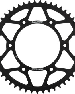 Supersprox Steel Rear Sprocket 51T Black Fits Honda
