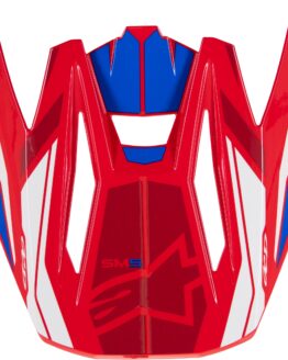 Alpinestars S-M5 Visor Action 2 For Bright Red/Blue Glossy