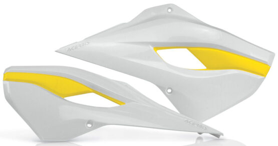 Radiator Shrouds - White/Yellow