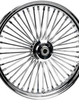 HardDrive 48-Spoke Chrome Front Wheel 26x3.5 FLT Hub 25mm Axle