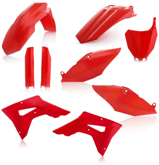 Red Complete Plastic Kit