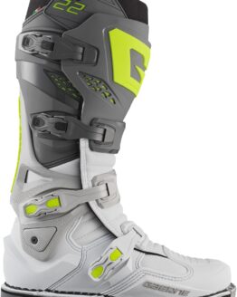 Gaerne SG-22 Boots Anthracite/White/Grey Men's Size 7