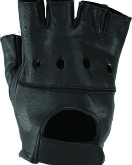 Kuryakyn Diamond Shorty Gloves Black Women's 2XL