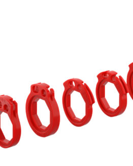 Works Connection Elite Throttle Tube Black/Red For MX & Offroad Models