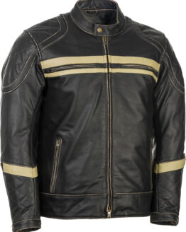 Motordrome Antique Riding Jacket Black 4X-Large