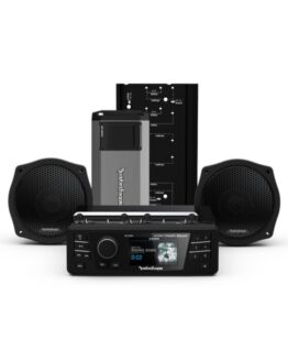 Rockford PMX Stage 2 Audio Kit Black Fits 1998-2013 Street Glide