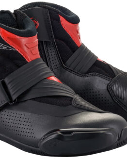 Alpinestars SMX-1 R V2 Boots Black/Red Size 47 US 12 Men's