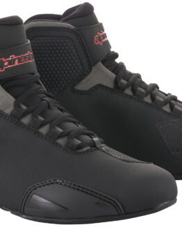 Alpinestars Sektor Riding Shoe Black/Gray/Red Size 9.5