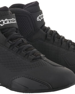 Alpinestars Sektor Vent Shoe Black Size 10.5 Men's Riding Shoe