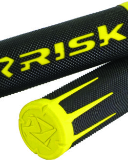 Risk Racing Fusion 2.0 Motorcycle Grips Yellow 7/8in.