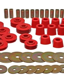 Red Body Mount Set Fits 67-95 K5 Blazer / 67-70 Denali XL/Suburban/Yukon XL 4WD