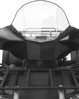 Clear ATV Windshield Quick Release