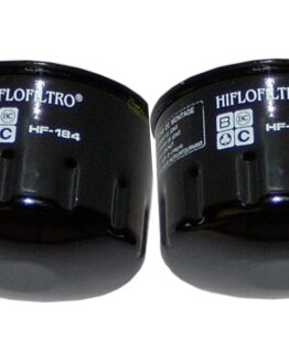HF184 Oil Filter - Black - 2 Pack