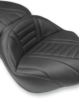 Deluxe Super Touring Vinyl 2-Up Seat Backward 1"