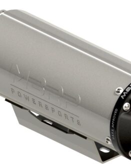 MBRP Power Tech 4 Slip-On Exhaust Silver Fits 18-20 Textron Wildcat XX