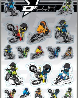 Caricatures Universal Decal Sheet - 12 mil Ultracurve Vinyl