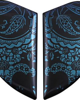 ICON Airform Helmet Side Plates Blue Chantilly Opal One Size