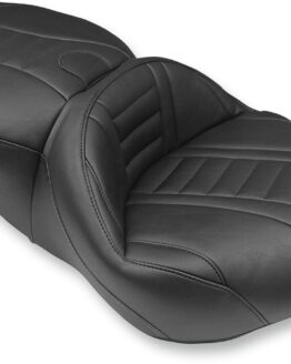 Deluxe Super Touring Vinyl 2-Up Seat Backward 1"