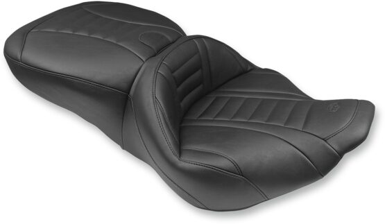 Deluxe Super Touring Vinyl 2-Up Seat Backward 1"