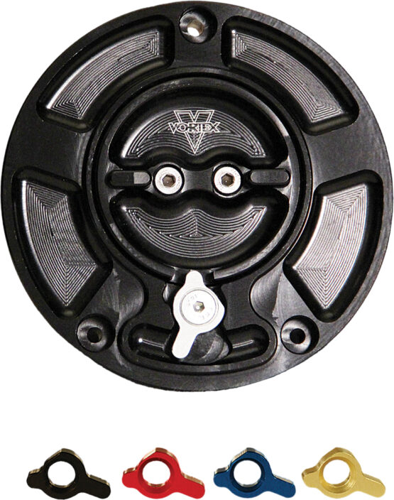 V-3 Gas Cap - Black