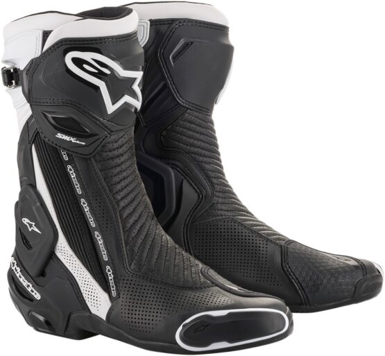 SMX Plus Street Riding Boots Black/White US 5