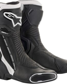 SMX Plus Street Riding Boots Black/White US 12.5