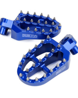 ZETA Aluminum Footpegs Blue For Yamaha XTZ700 Tenere 2020-2024