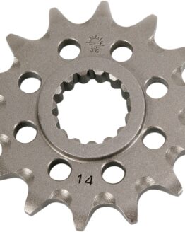 Front Steel Countershaft Sprocket Self Cleaning - 14 Tooth 520