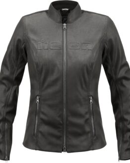 ICON Women's Tuscadero2 Jacket Black S