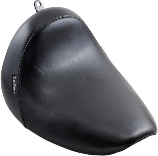 Bare Bones Smooth Vinyl Solo Seat - Black