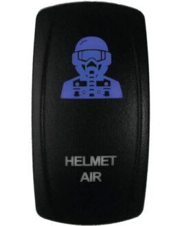 DragonFire Lighted Helmet Air On/Off Switch Blue
