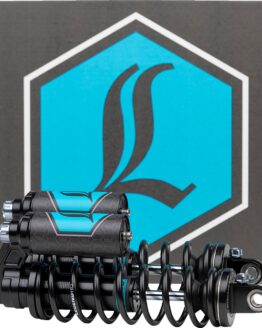 Legend REVO ARC Piggyback Shocks Black 13in Standard For Harley Dyna 99-17