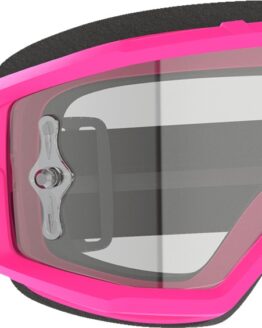 Scott Primal Goggles Pink Black Clear Lens Small Frame