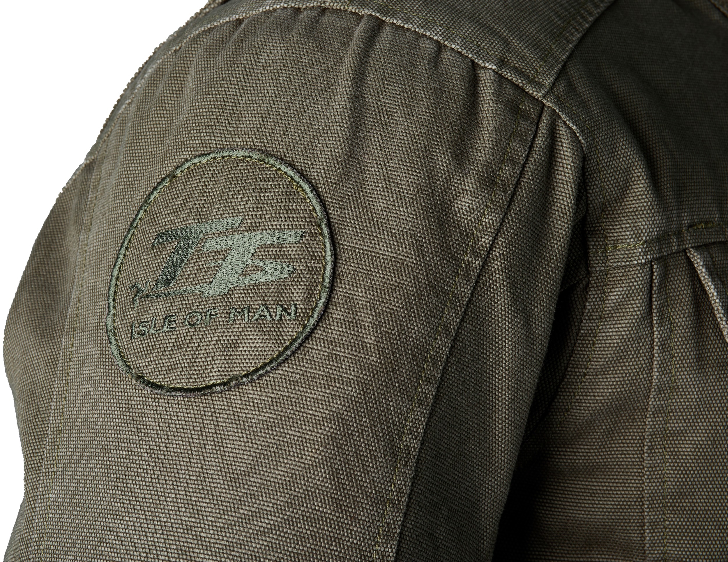 RST IOM TT Crosby 2 CE Jacket Olive 3XL - Image 4