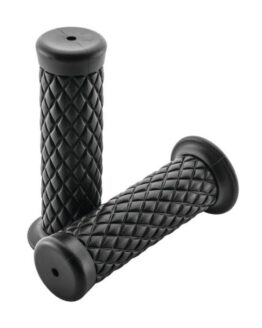 BikeMaster Quilted Grips - Black