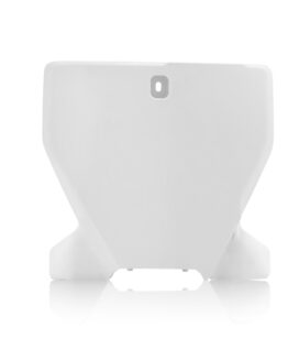 Pre-20 White Front Number Plate