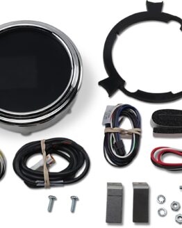 Dakota Digital MLX Series Gauges Chrome Fatbob Speed/Tach MLX-2000